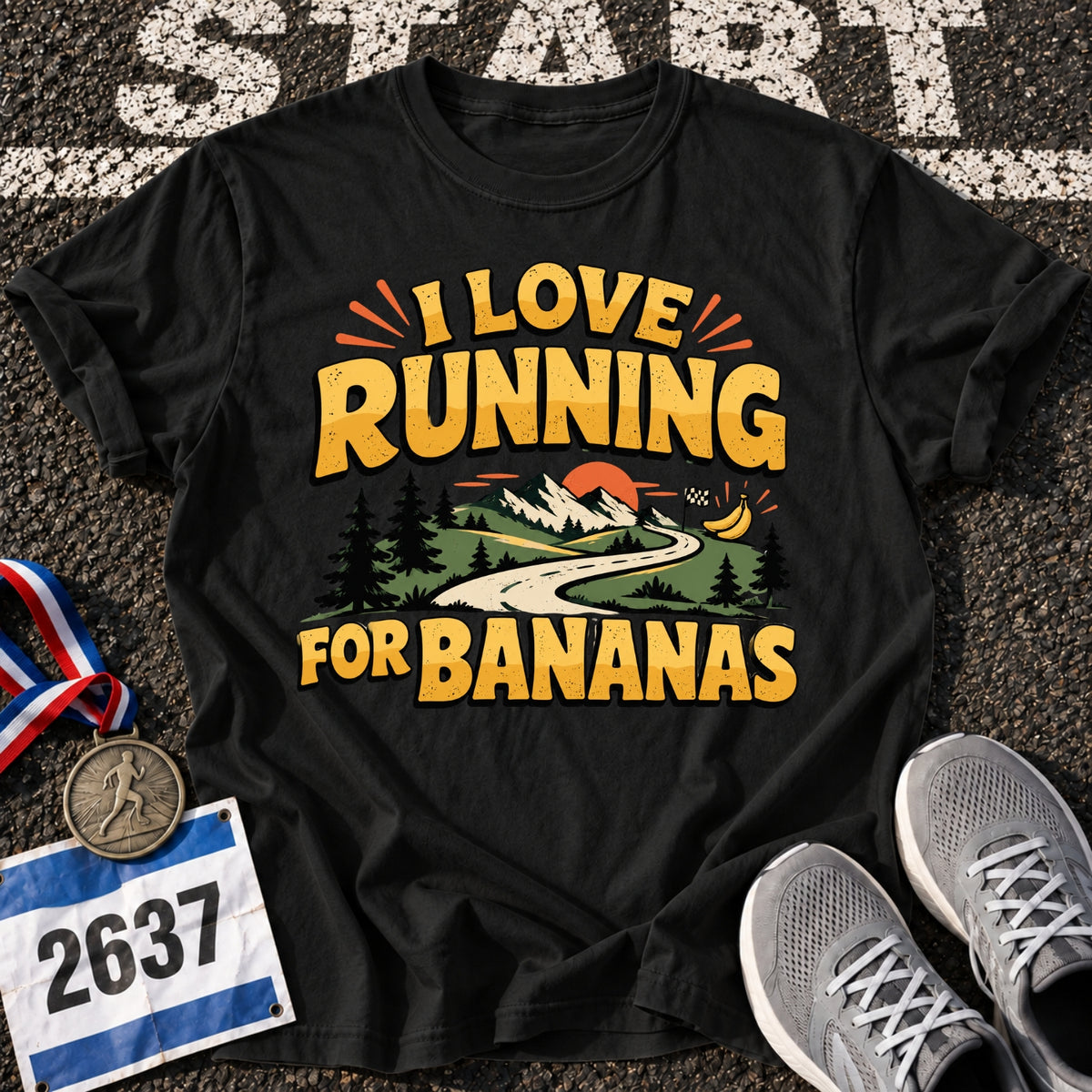Running For Bananas T-Shirt
