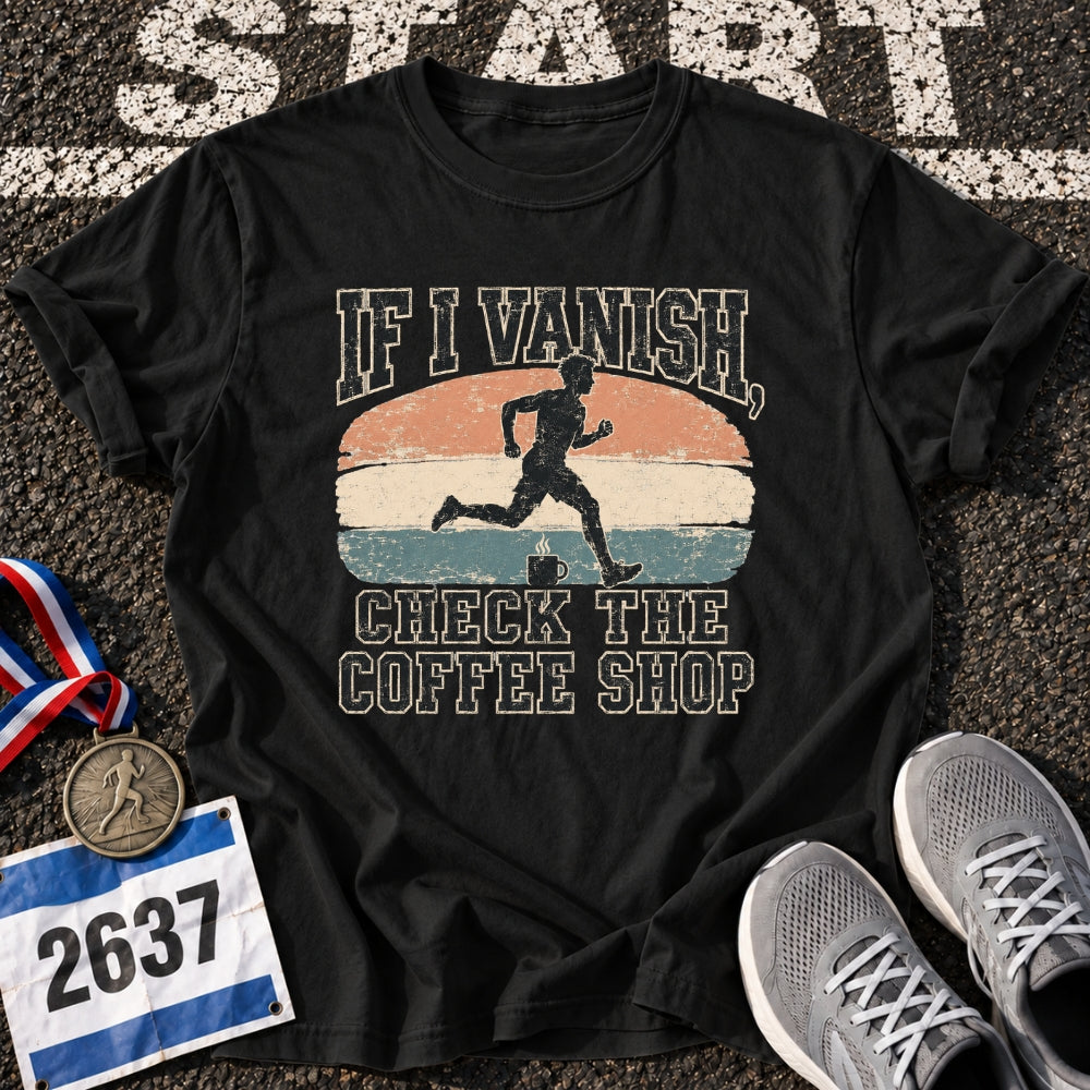 Check Coffee Shop T-Shirt