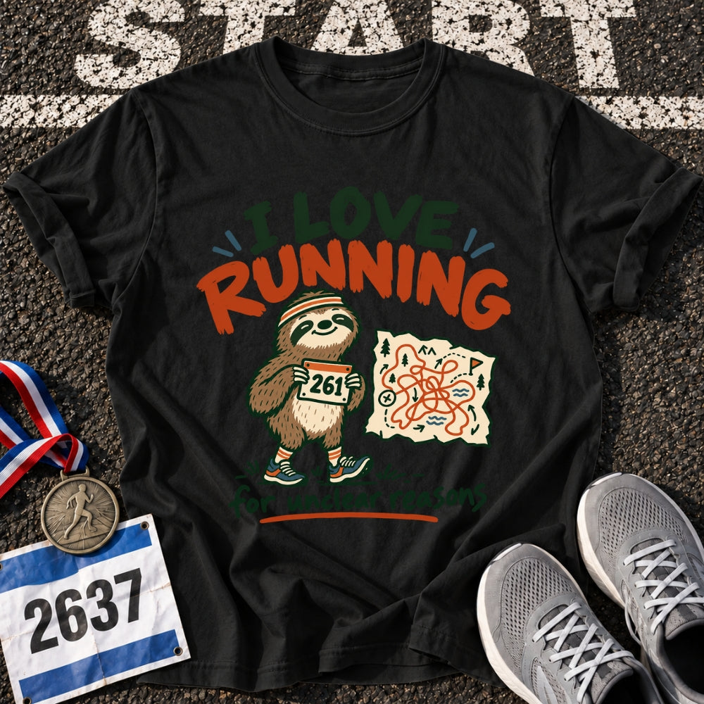 I Love Running T-Shirt