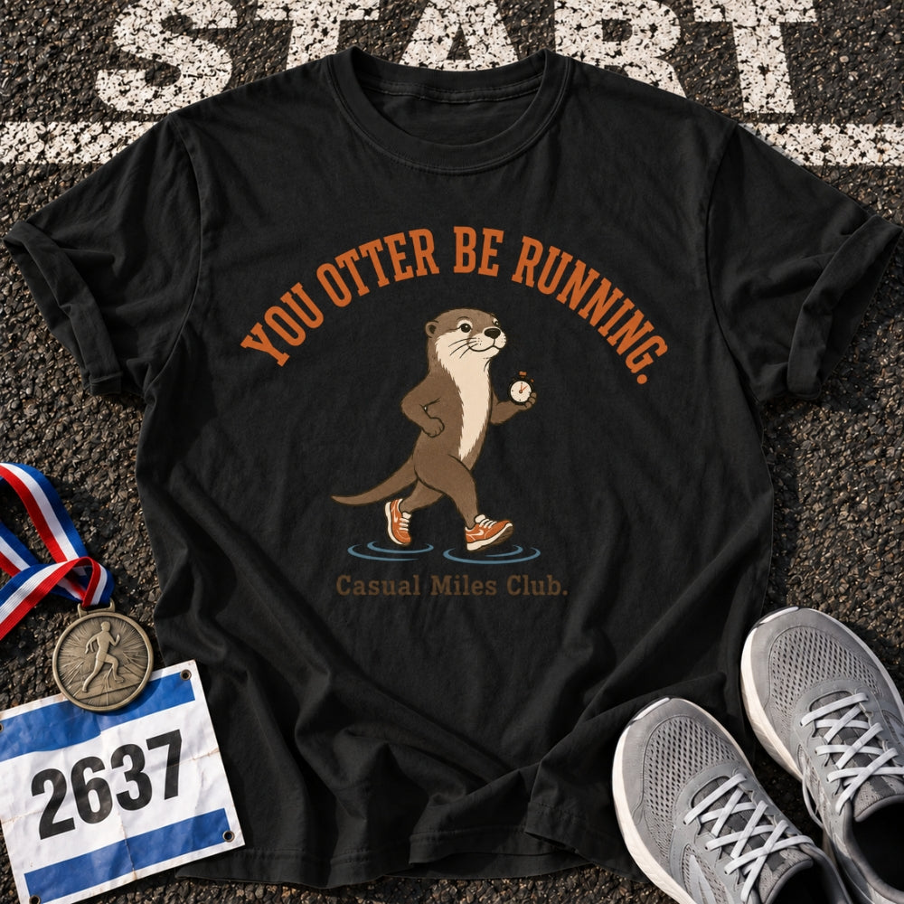 Running Otter T-Shirt