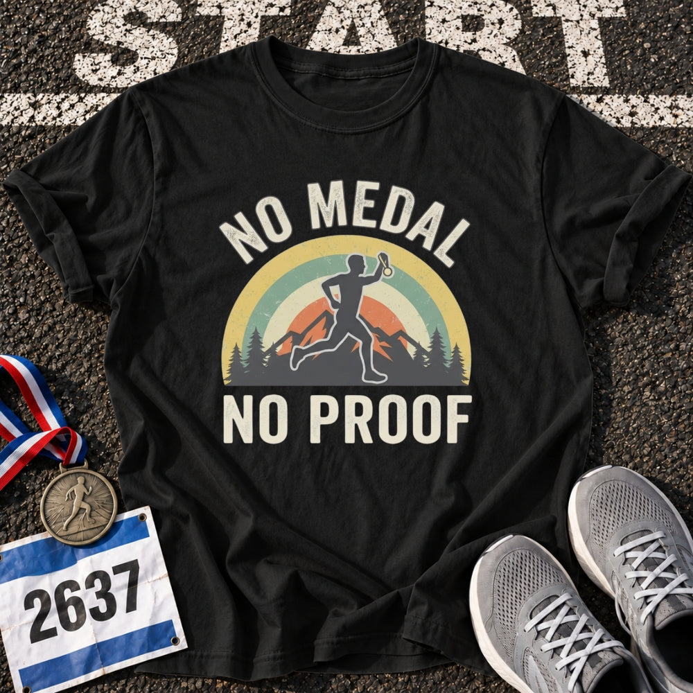 No Medal No Proof T-Shirt
