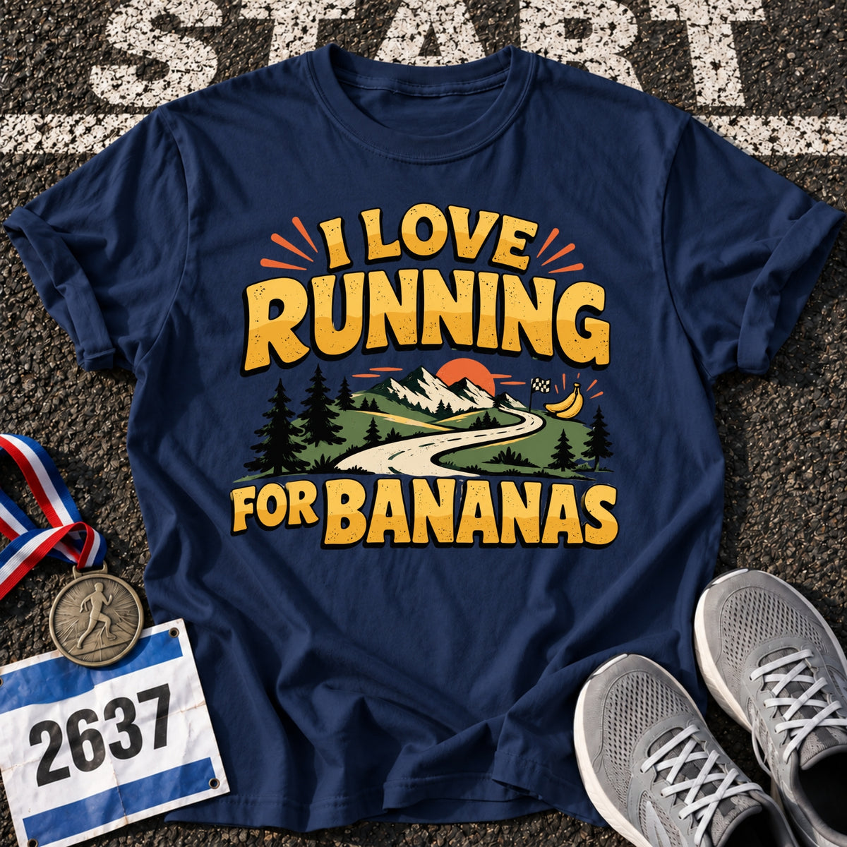 Running For Bananas T-Shirt