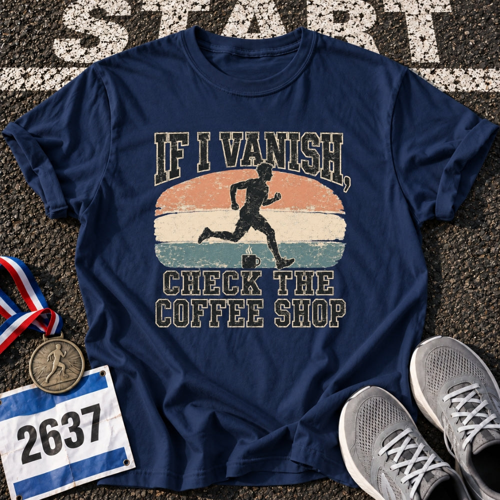 Check Coffee Shop T-Shirt