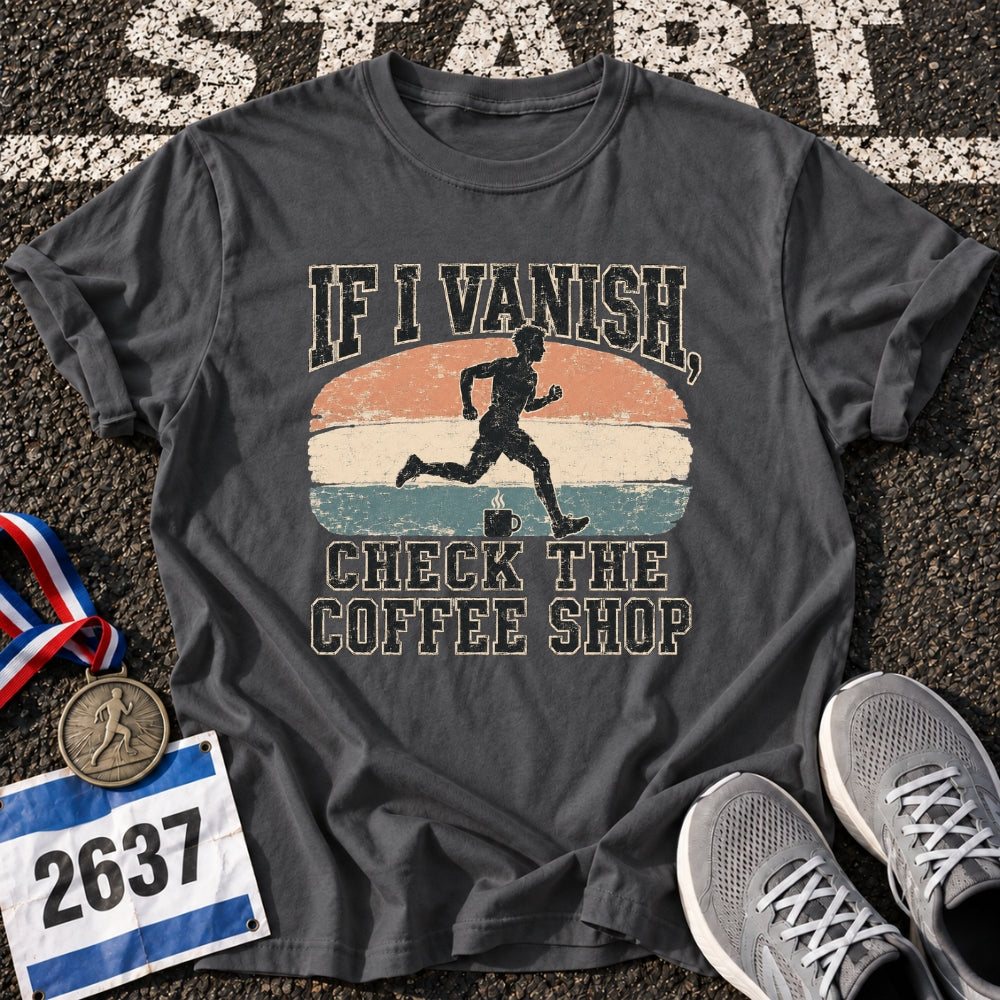 Check Coffee Shop T-Shirt