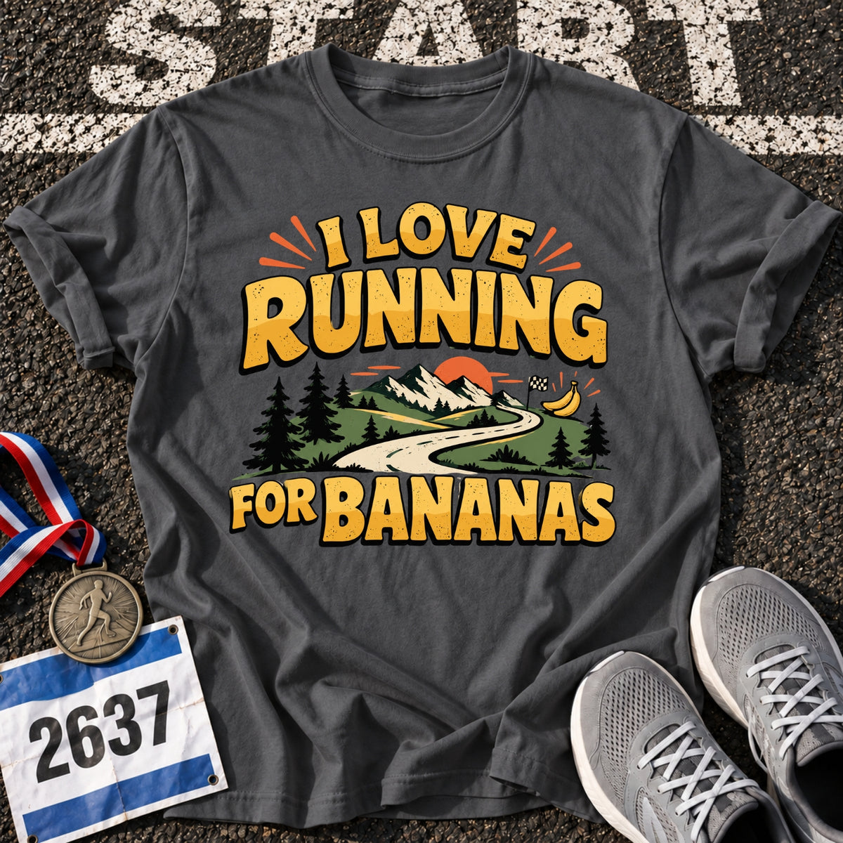 Running For Bananas T-Shirt