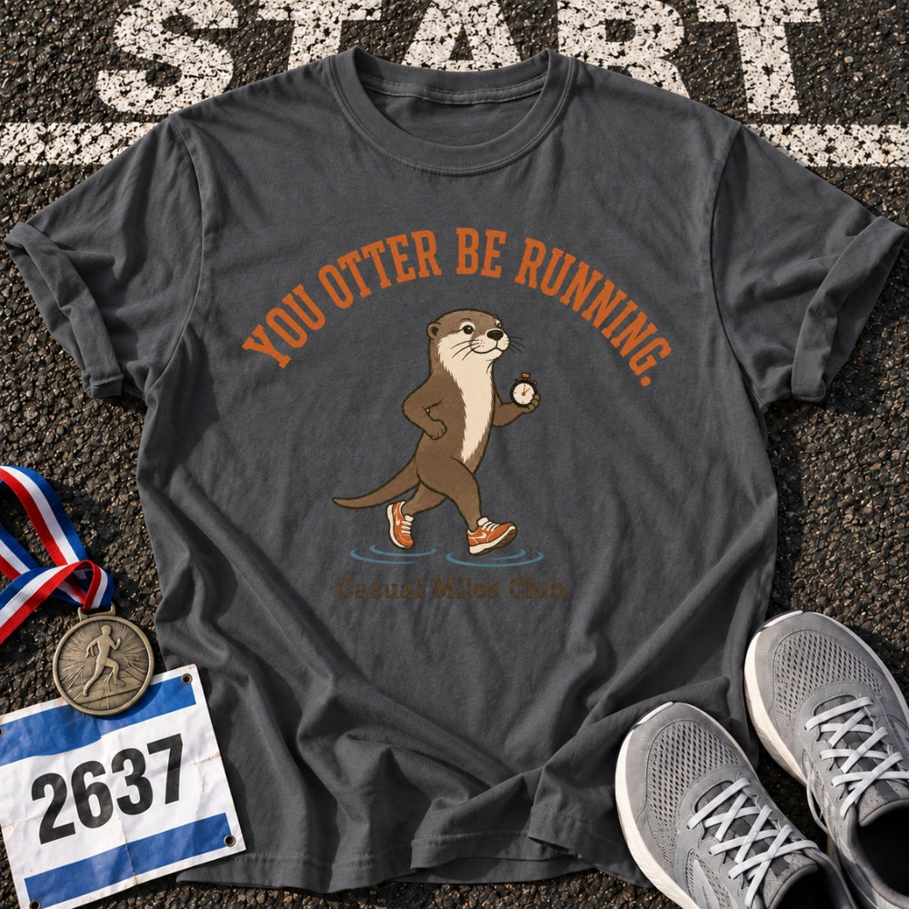 Running Otter T-Shirt
