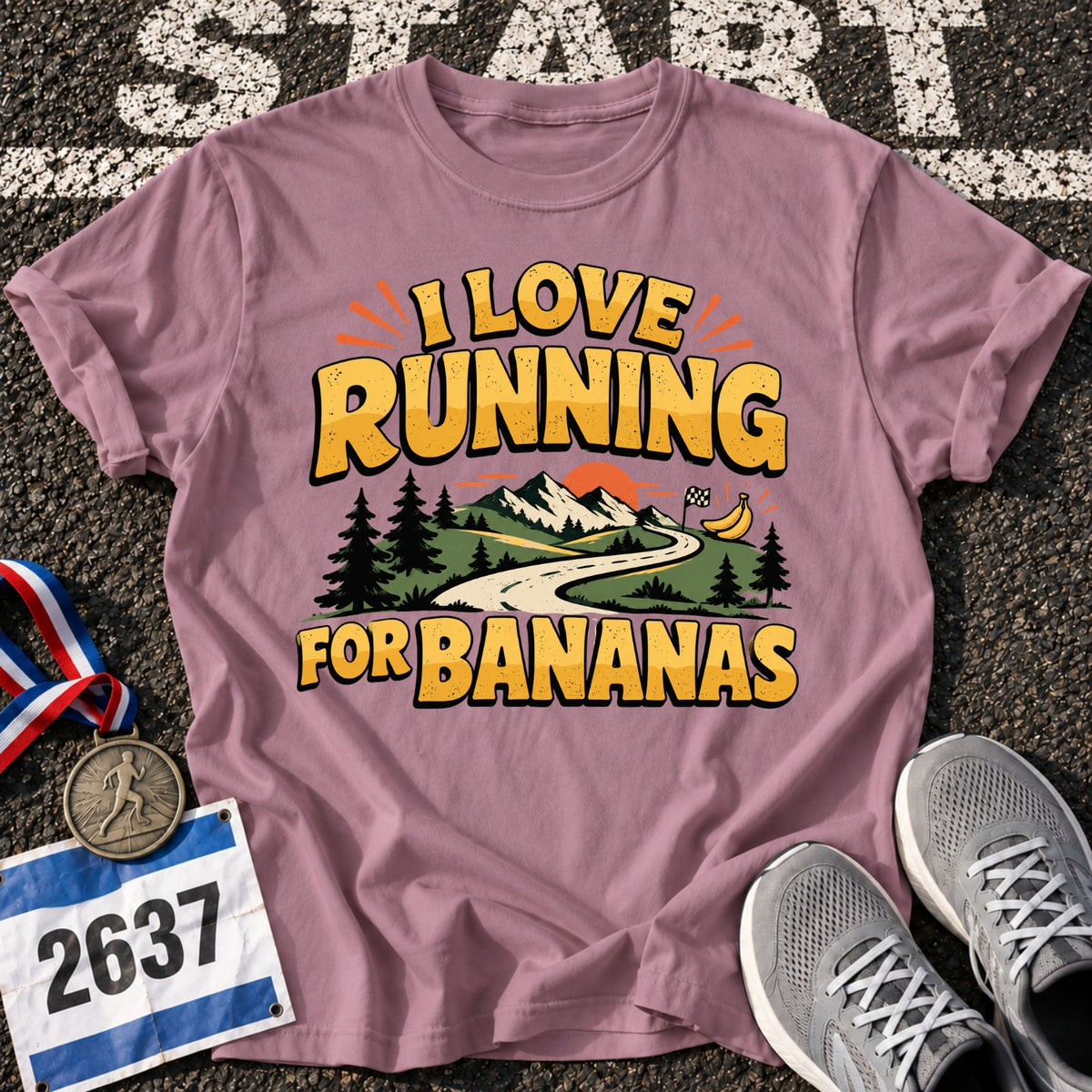Running For Bananas T-Shirt