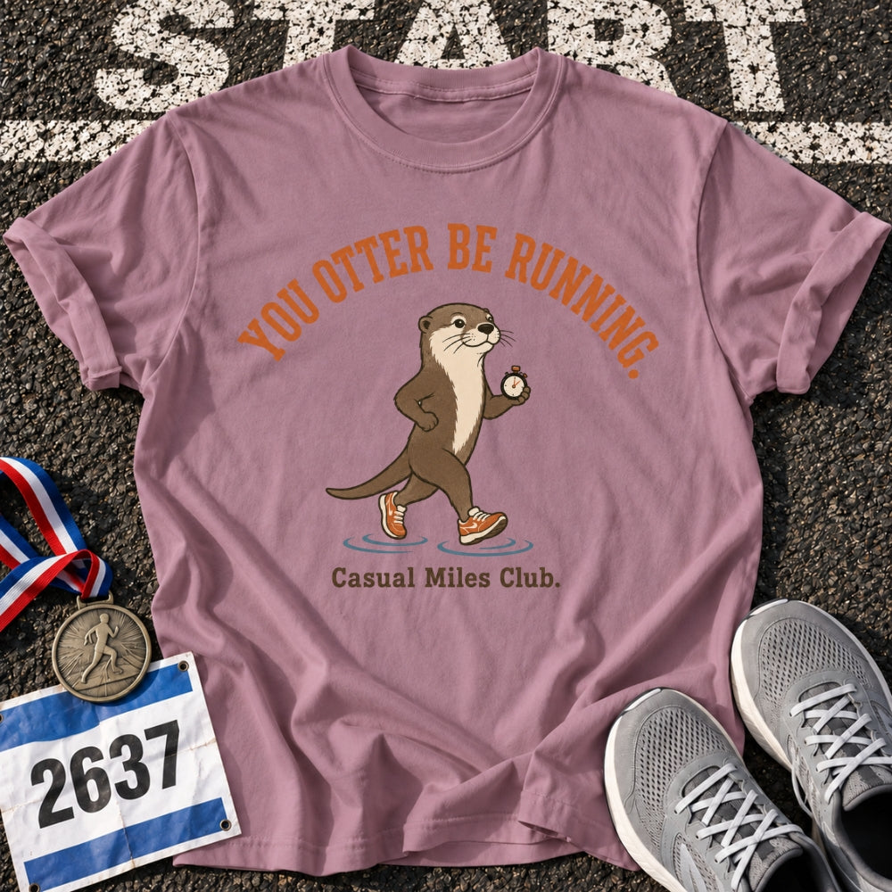 Running Otter T-Shirt