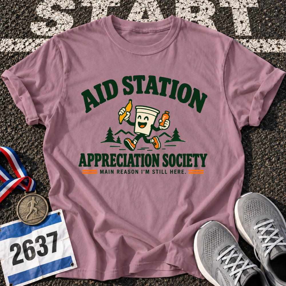 Aid Station Society T-Shirt