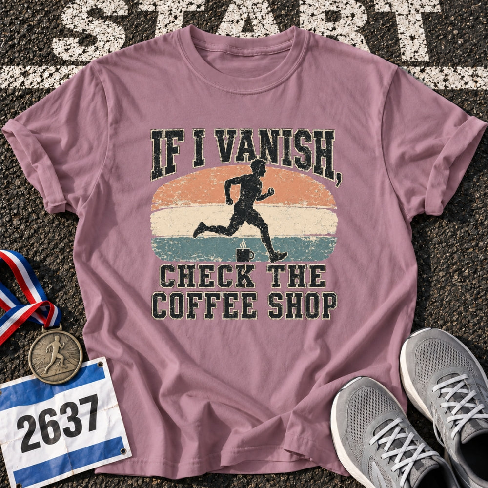 Check Coffee Shop T-Shirt