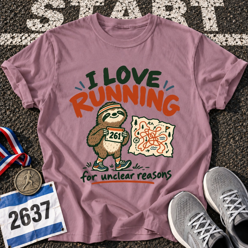 I Love Running T-Shirt