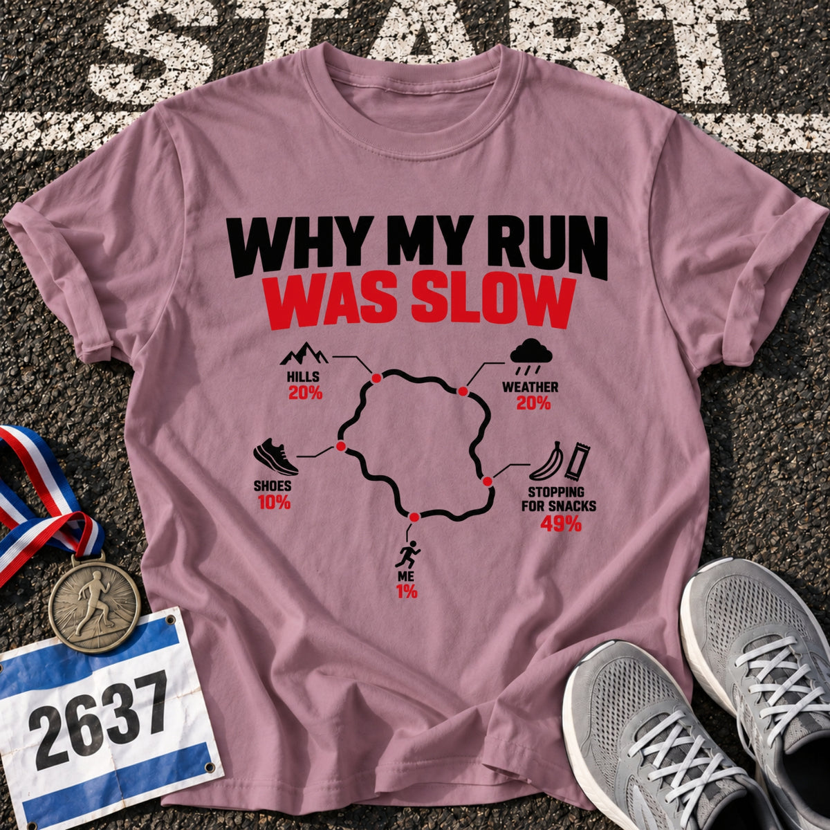 Why My Run Was Slow T-Shirt