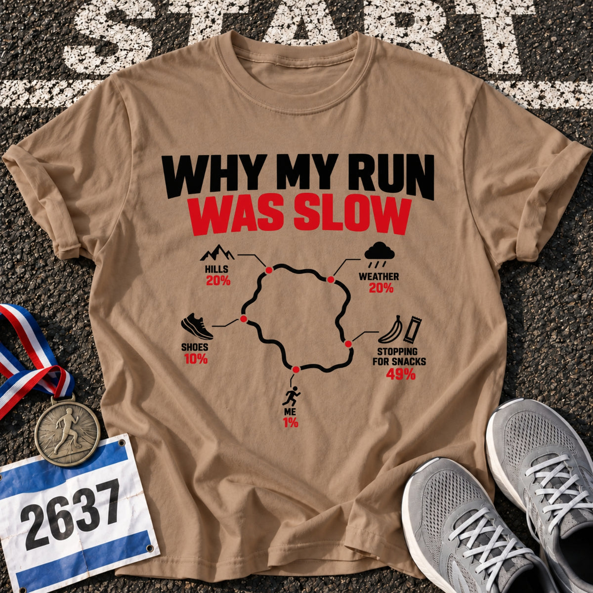 Why My Run Was Slow T-Shirt