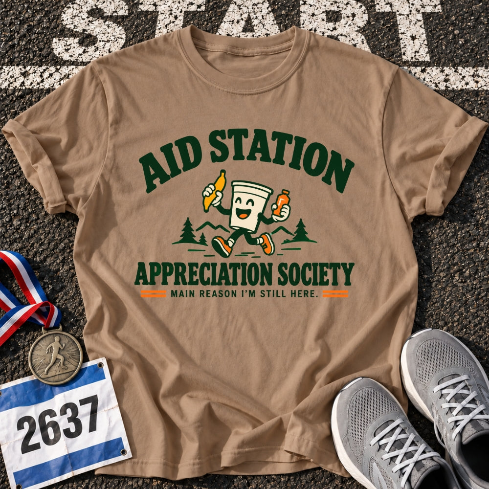 Aid Station Society T-Shirt