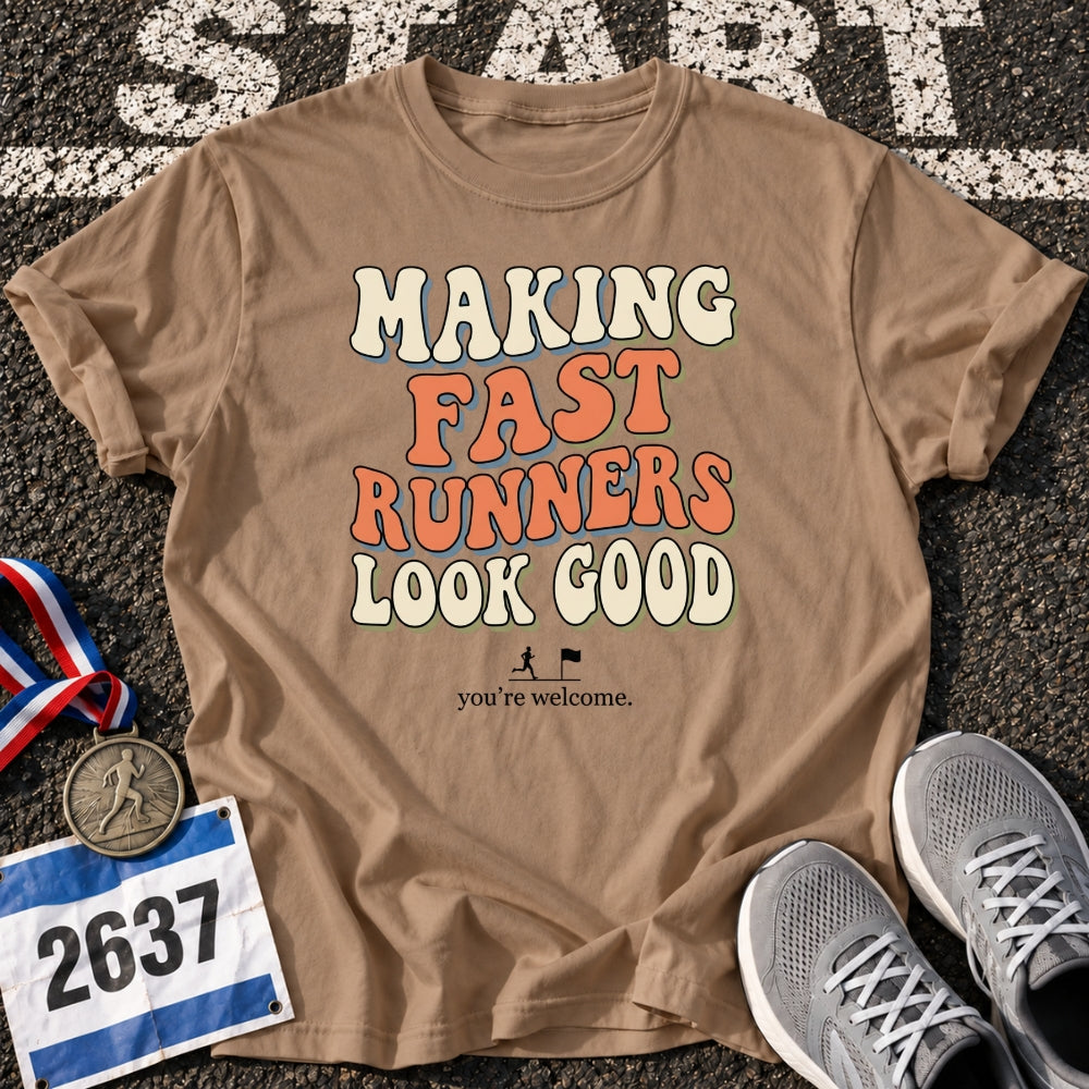 Fast Runners Support T-Shirt