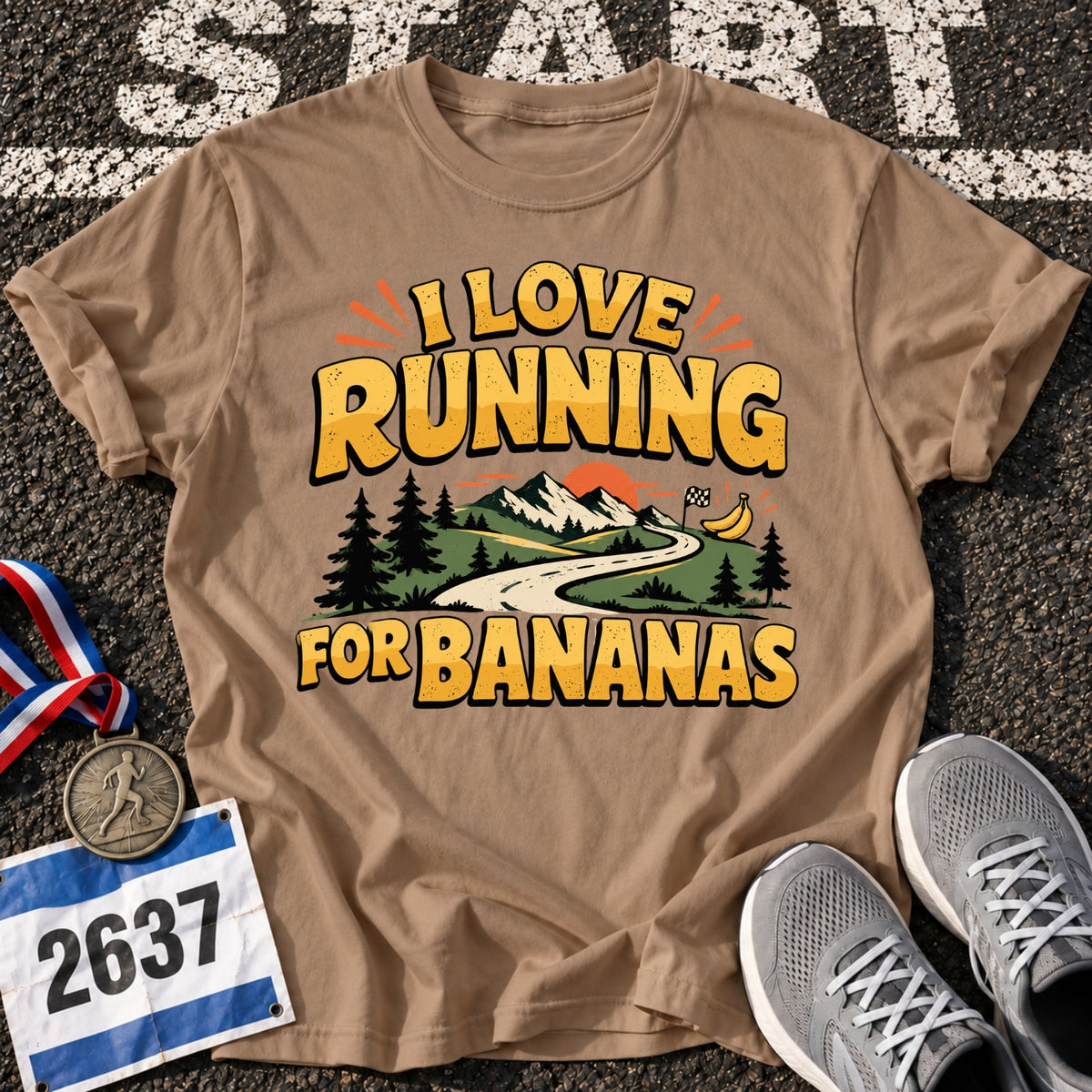 Running For Bananas T-Shirt