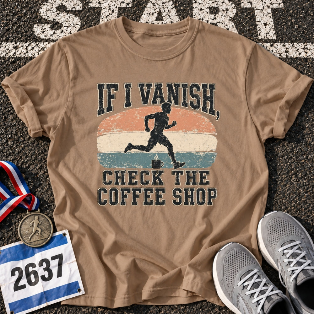 Check Coffee Shop T-Shirt