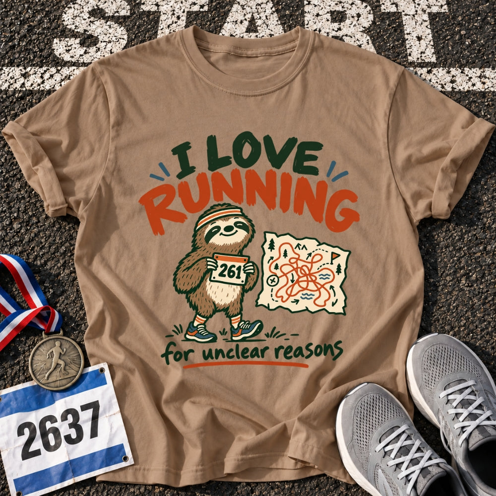 I Love Running T-Shirt