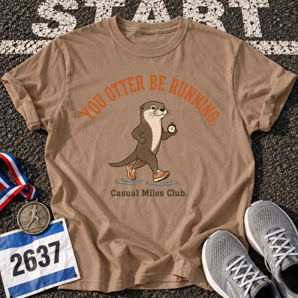 Running Otter T-Shirt