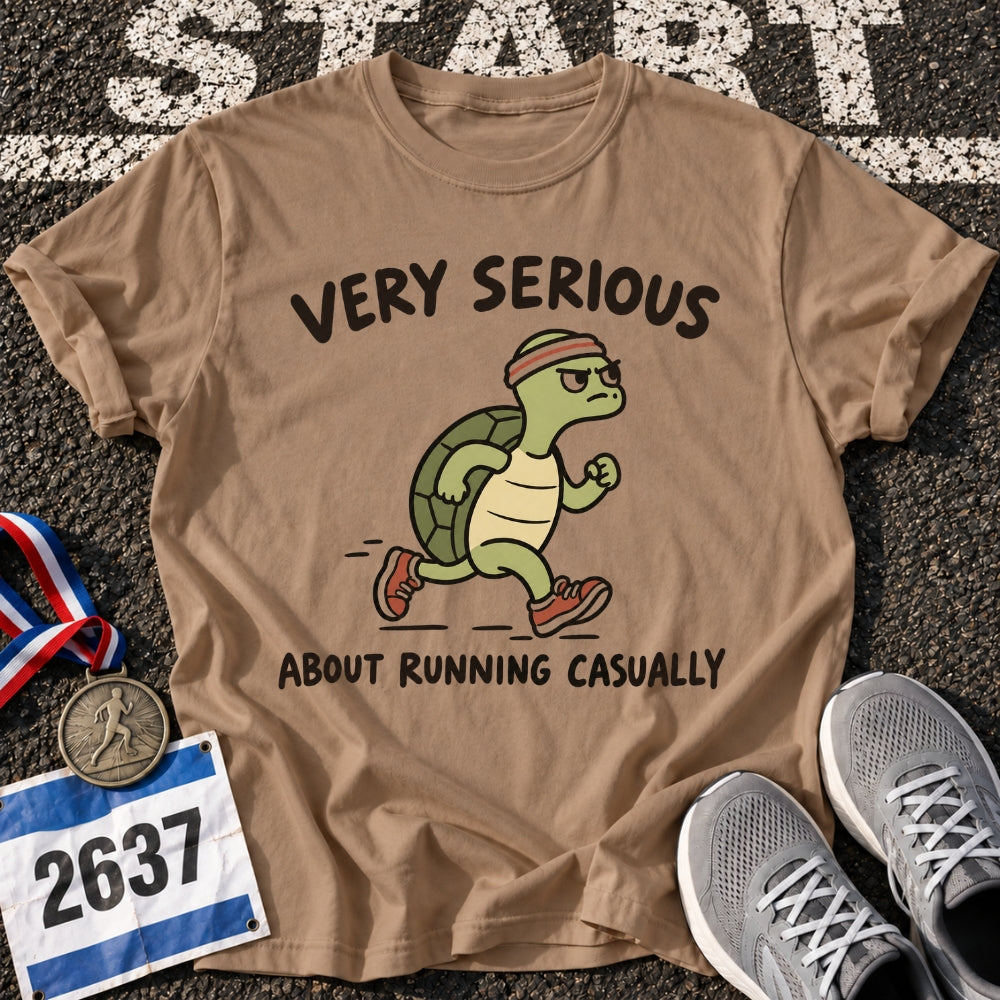 Serious Casual Runner T-Shirt