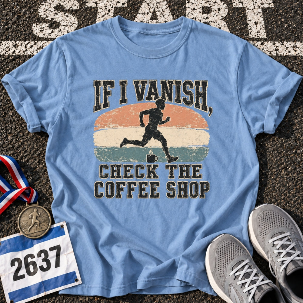 Check Coffee Shop T-Shirt