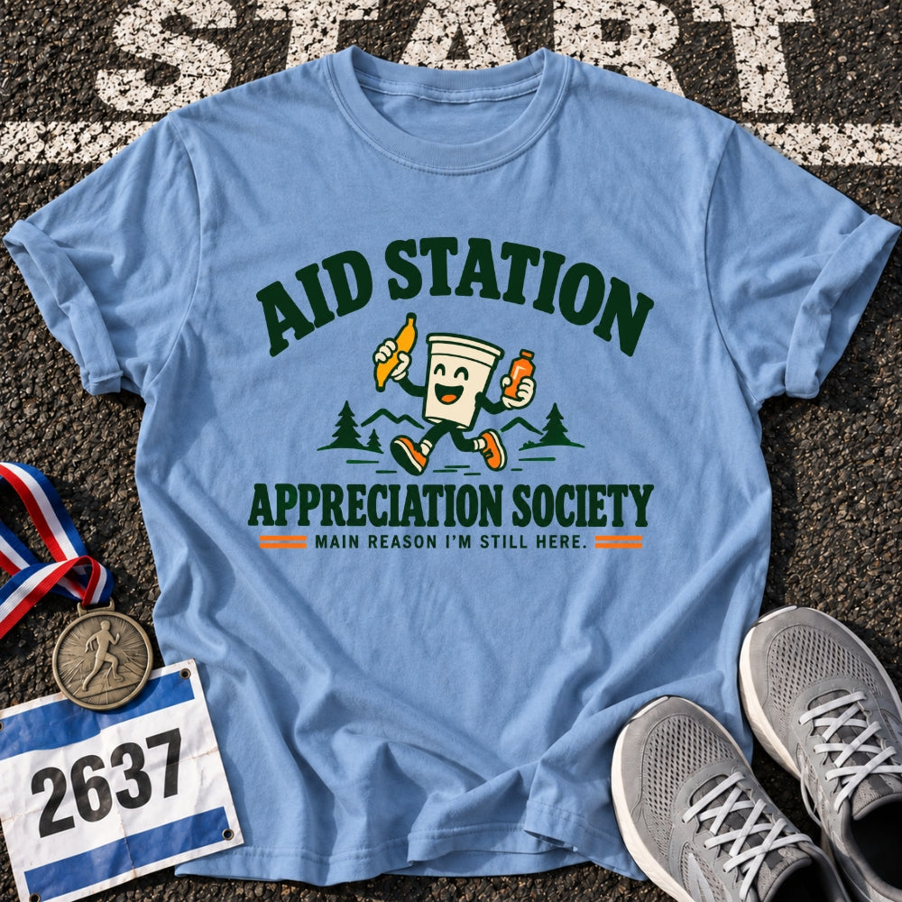 Aid Station Society T-Shirt