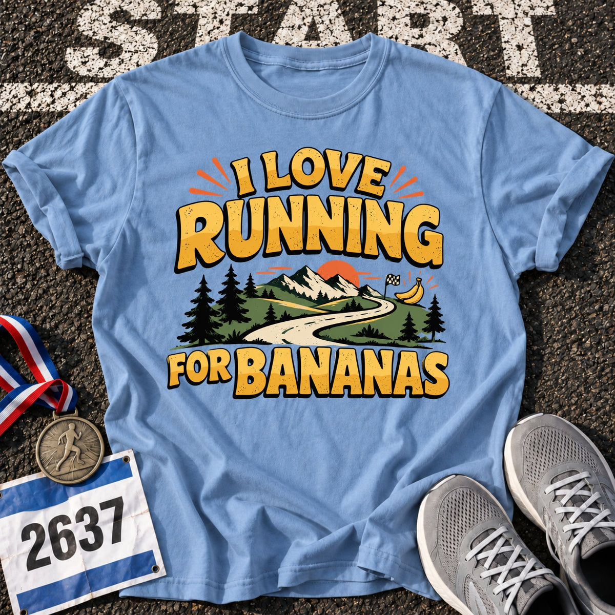Running For Bananas T-Shirt