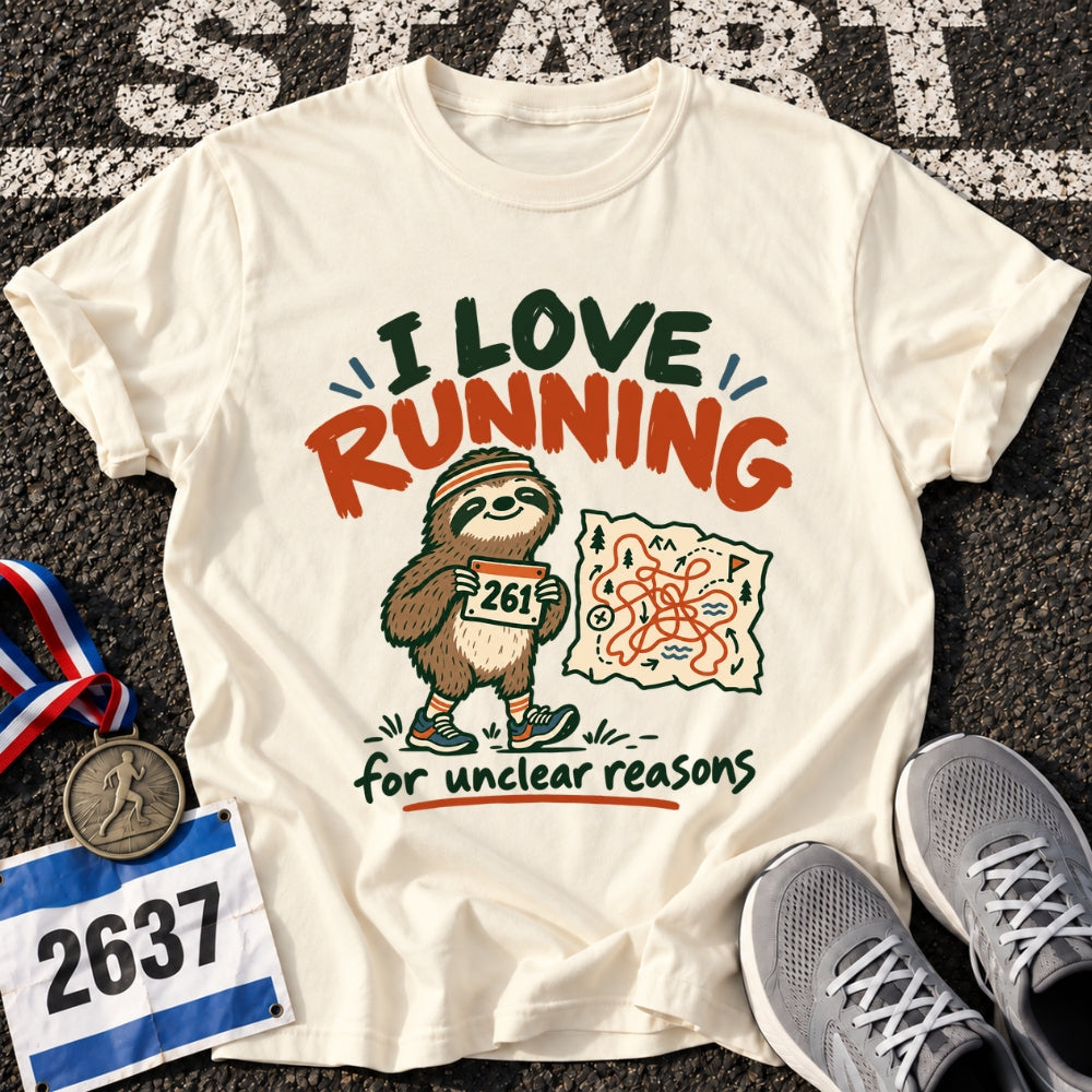 I Love Running T-Shirt