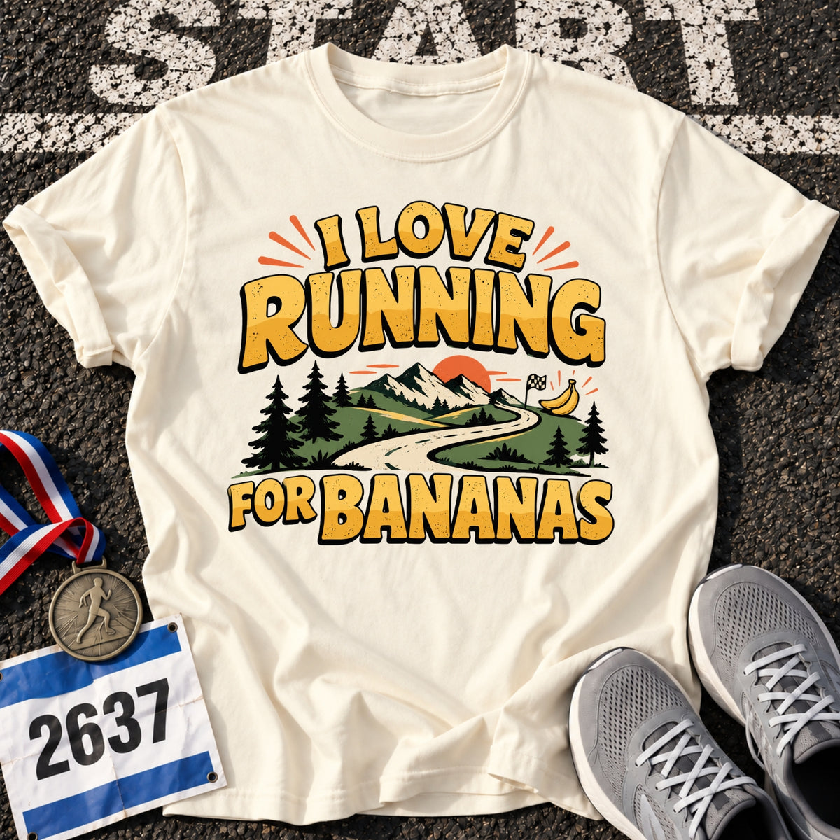 Running For Bananas T-Shirt