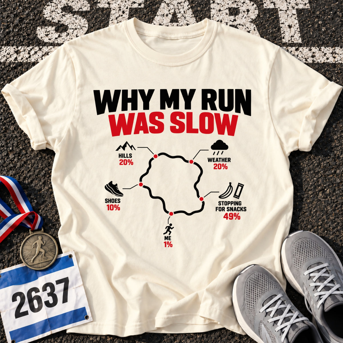 Why My Run Was Slow T-Shirt