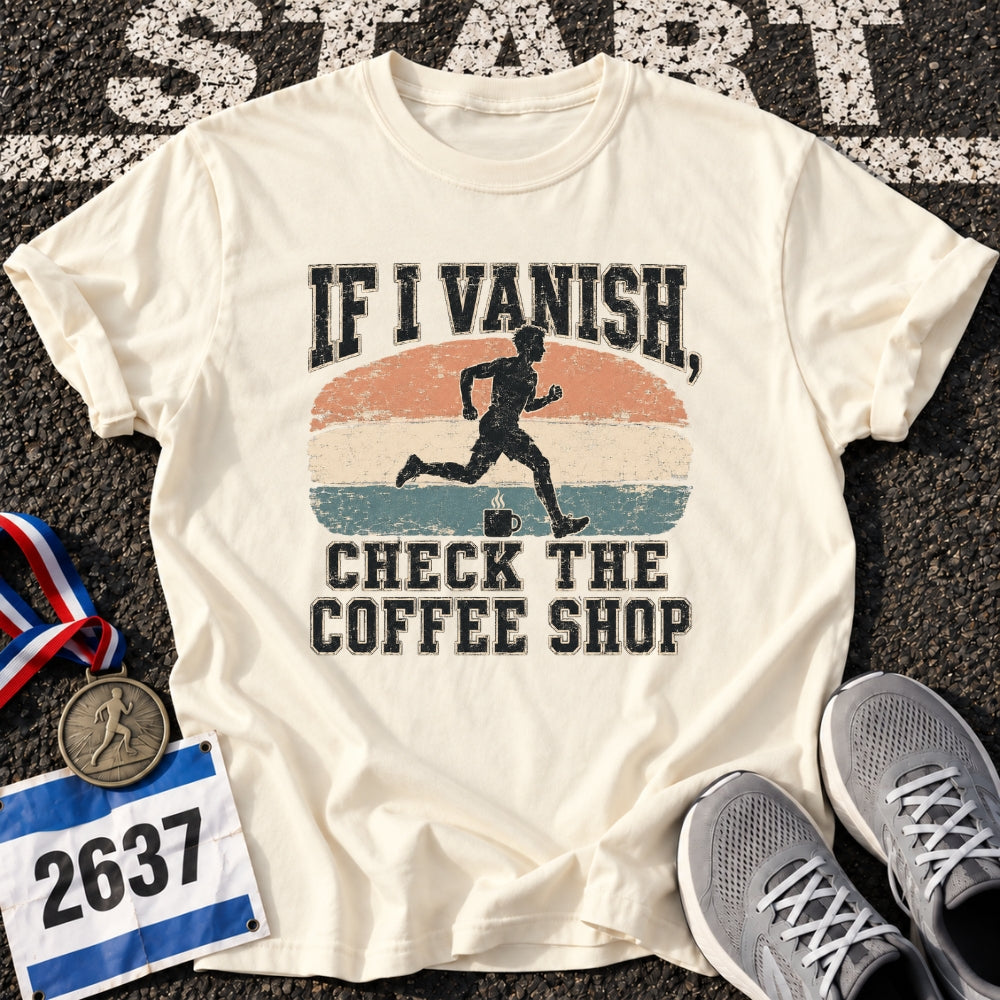 Check Coffee Shop T-Shirt