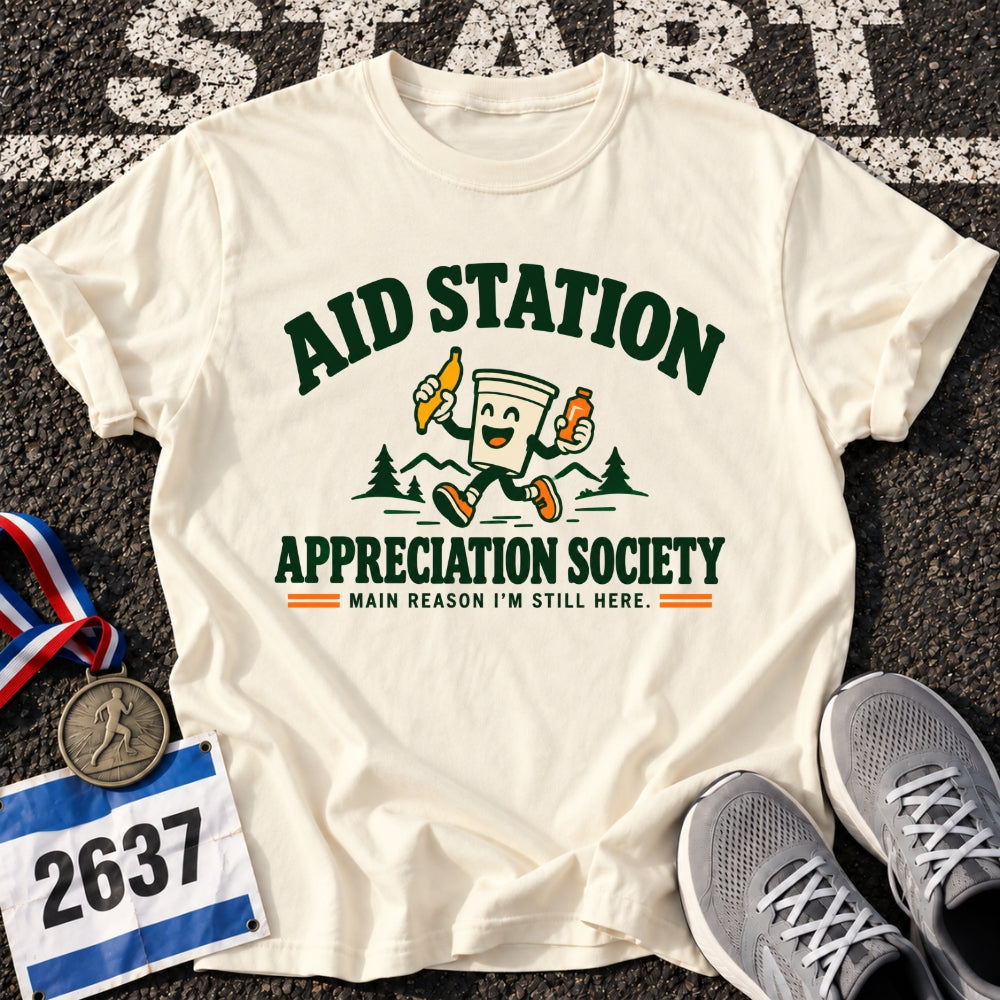 Aid Station Society T-Shirt