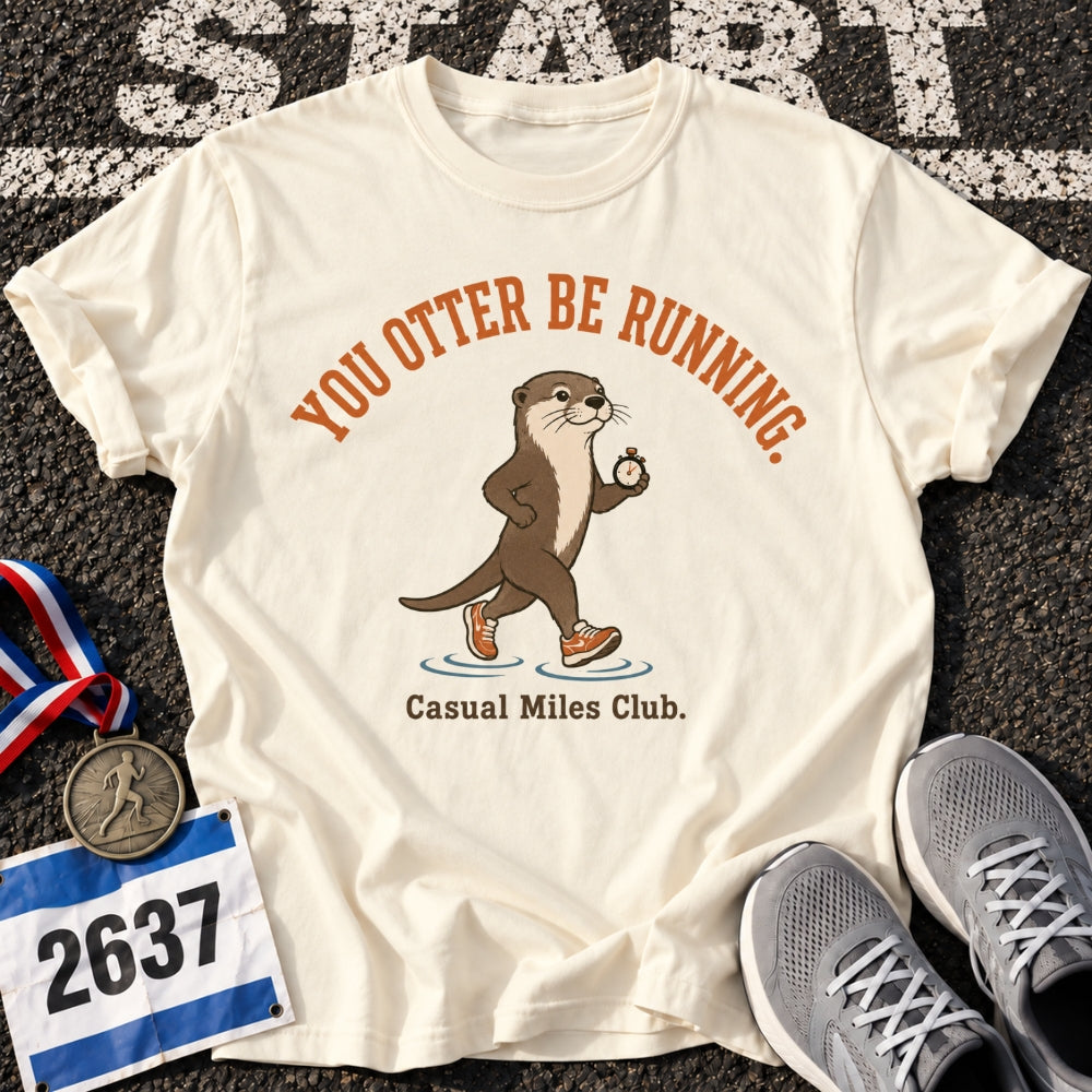 Running Otter T-Shirt