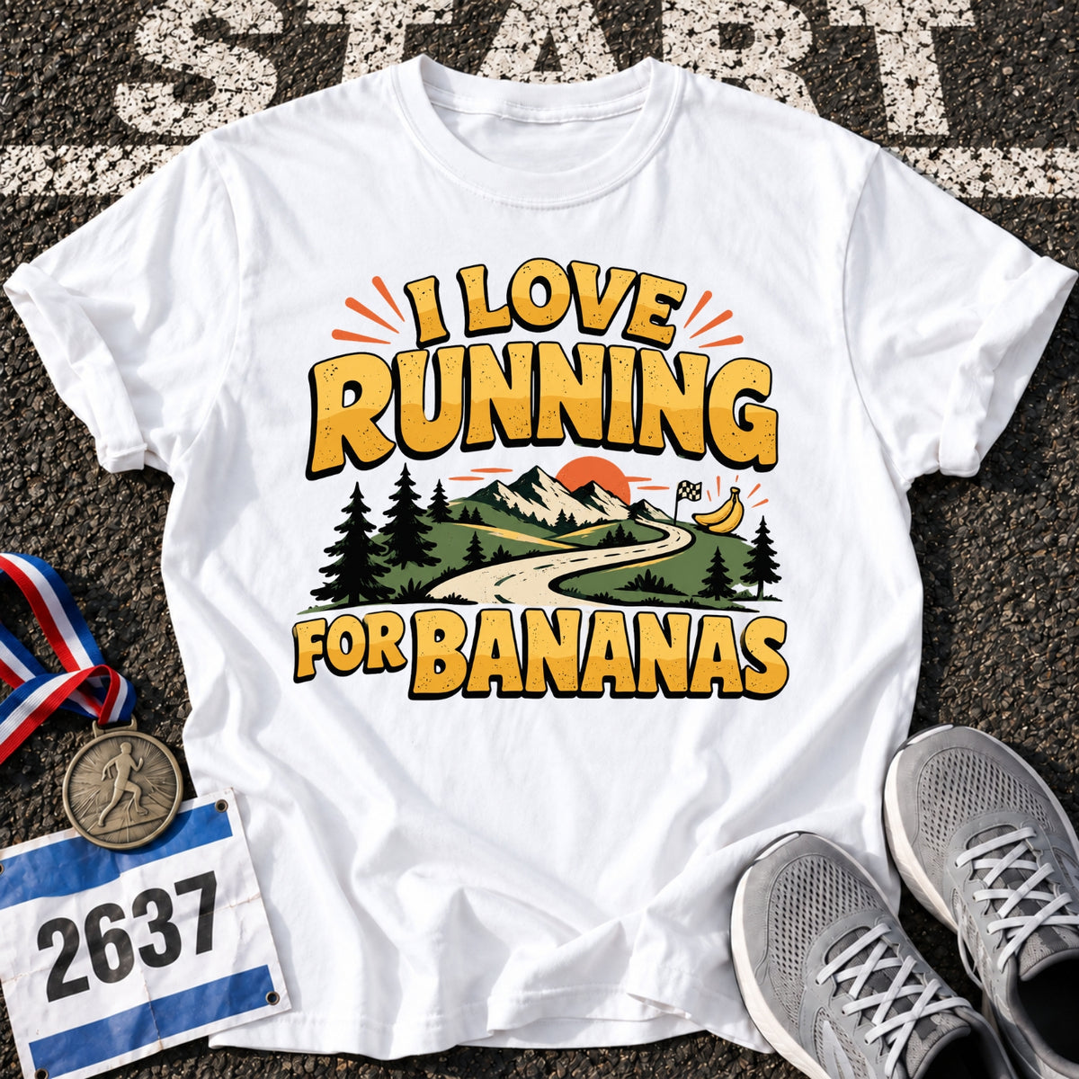 Running For Bananas T-Shirt