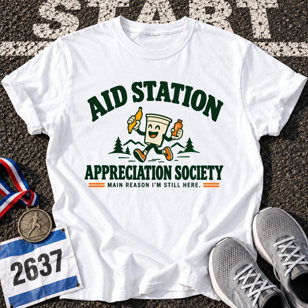 Aid Station Society T-Shirt