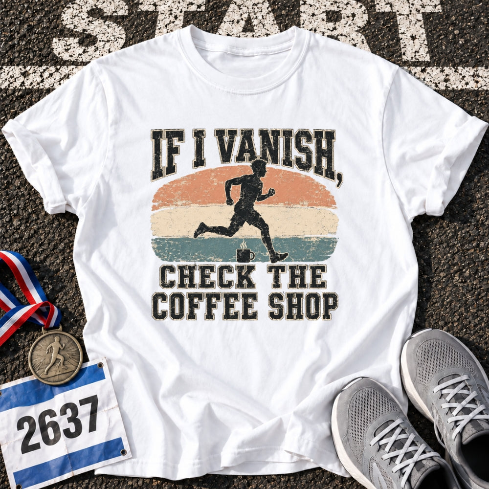 Check Coffee Shop T-Shirt