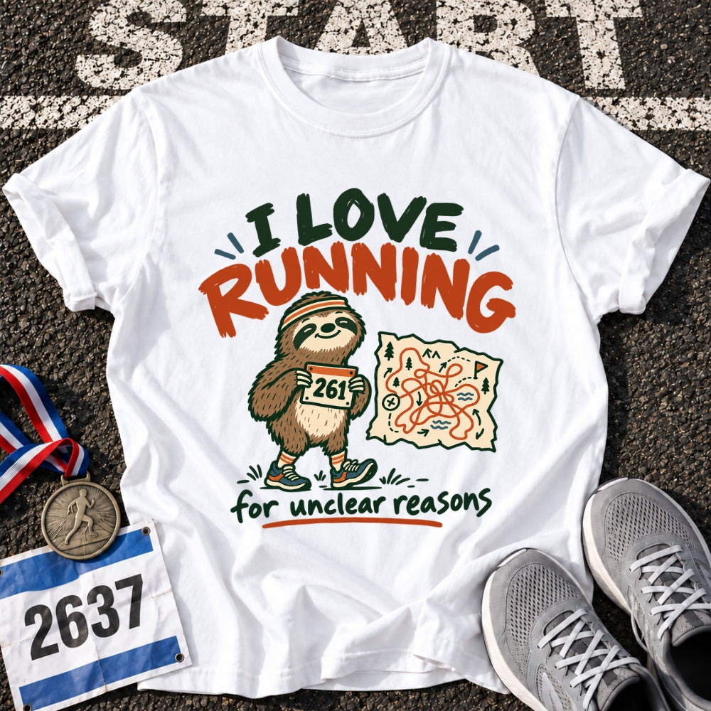 I Love Running T-Shirt