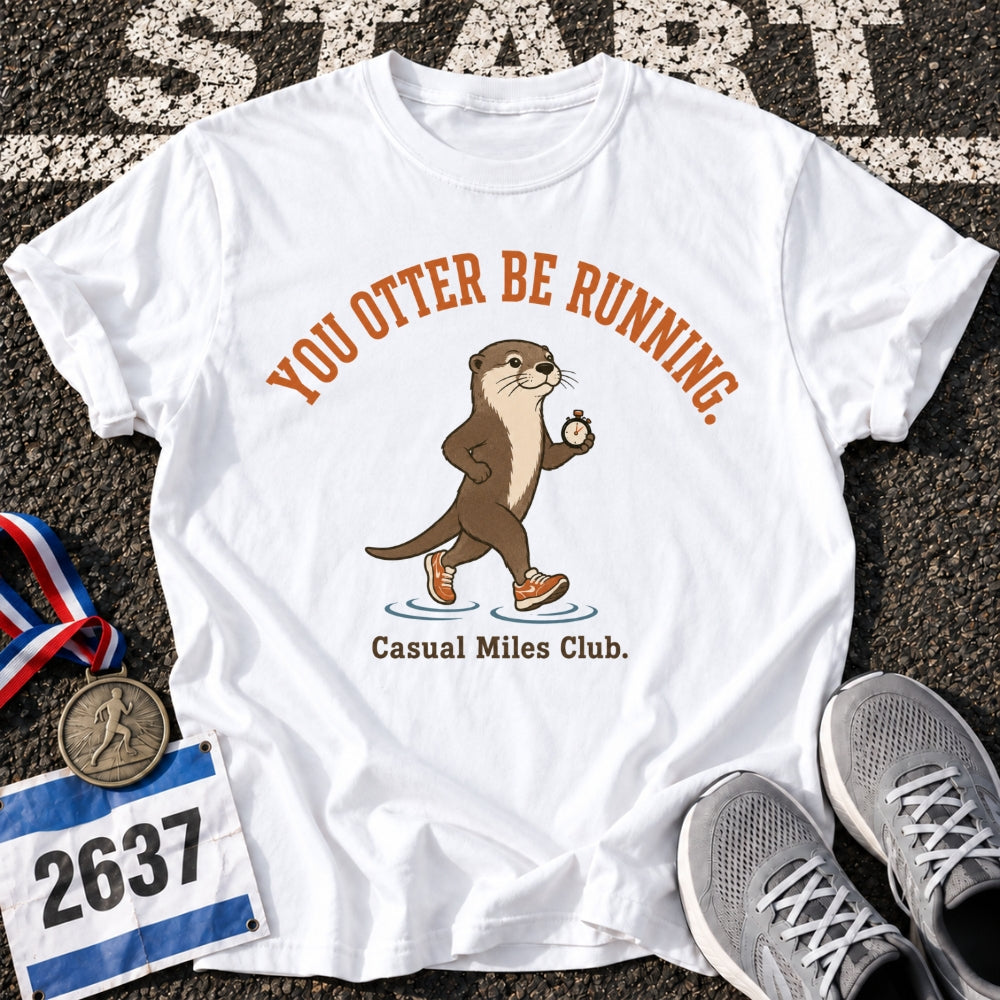 Running Otter T-Shirt