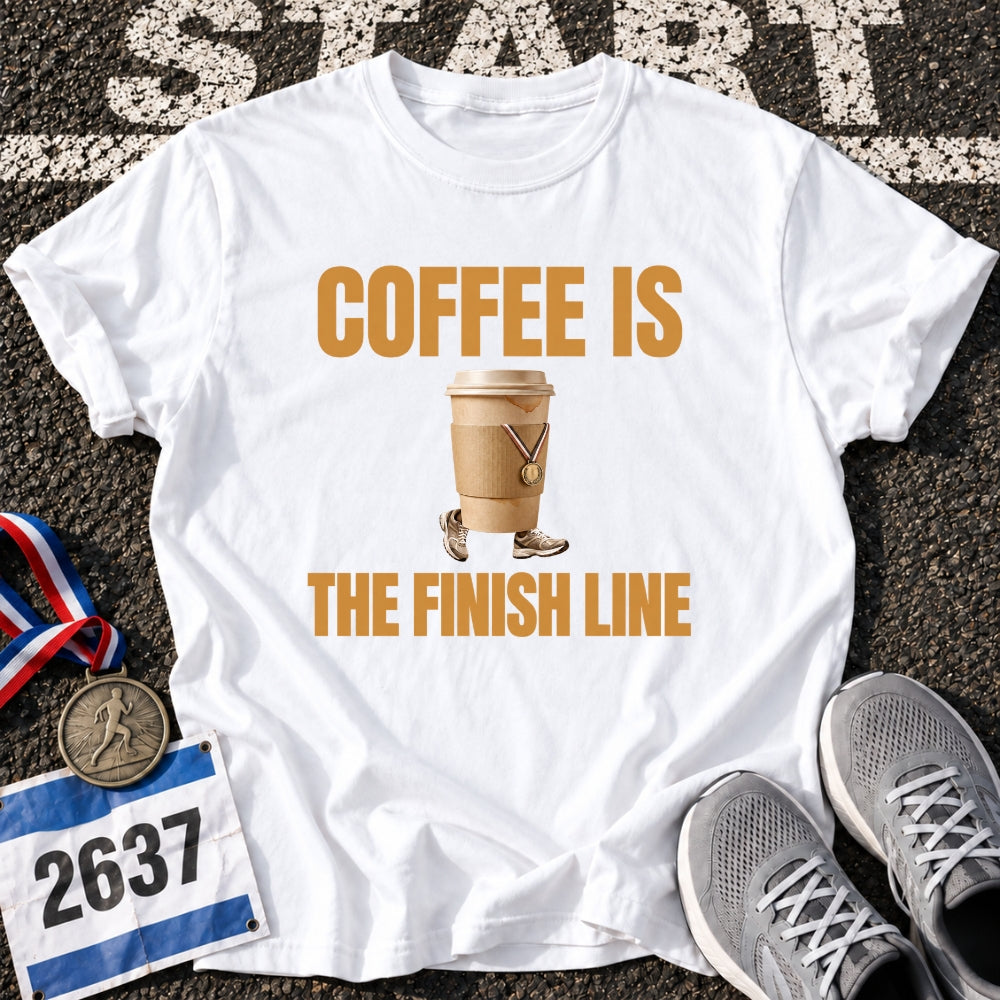 Coffee Is The Finish Line T-Shirt