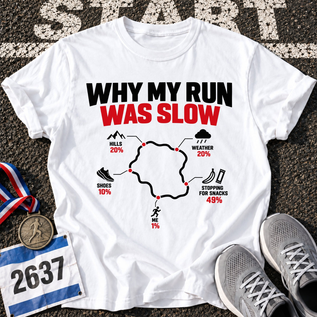Why My Run Was Slow T-Shirt