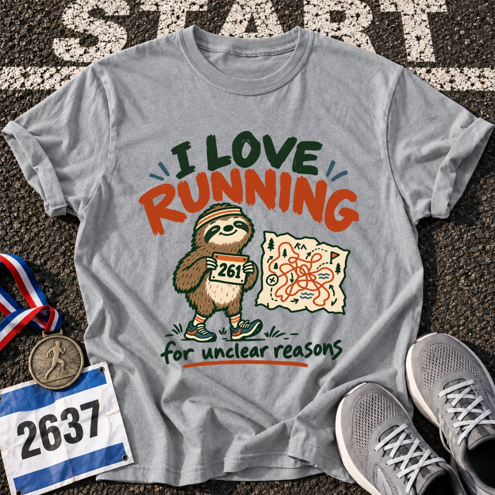 I Love Running T-Shirt