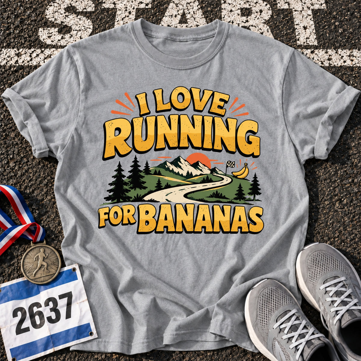 Running For Bananas T-Shirt