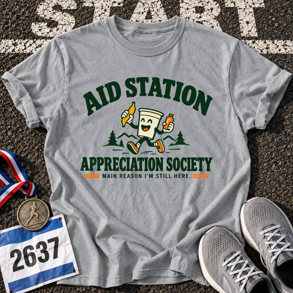 Aid Station Society T-Shirt
