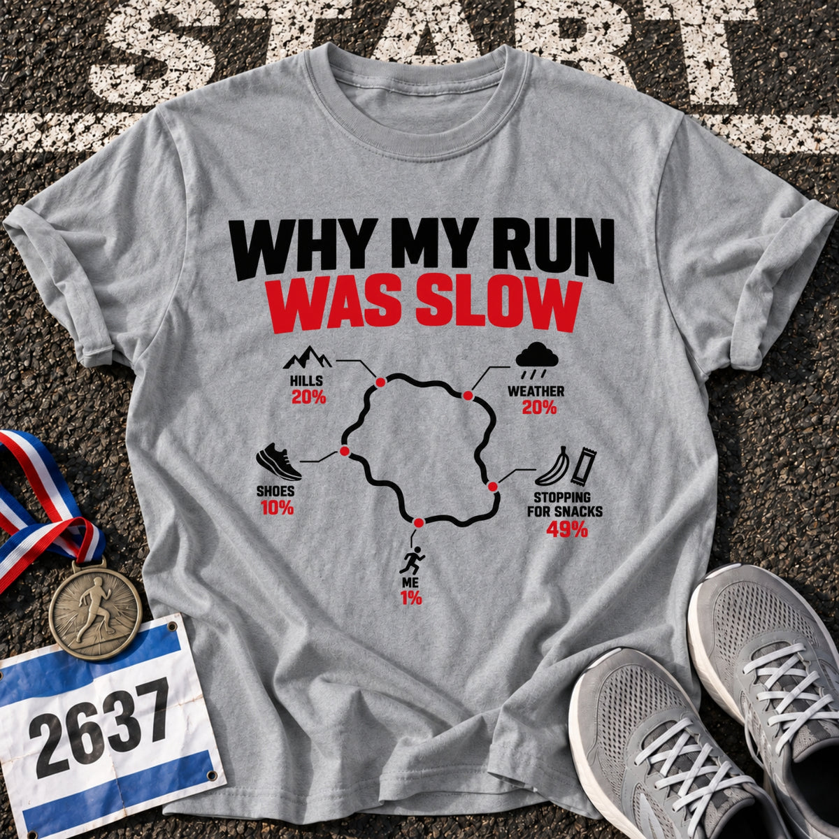 Why My Run Was Slow T-Shirt